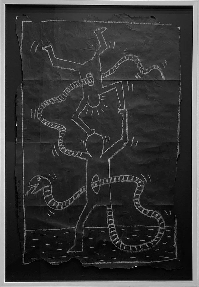 Keith Haring, Untitled (Subway Drawing), 1984
