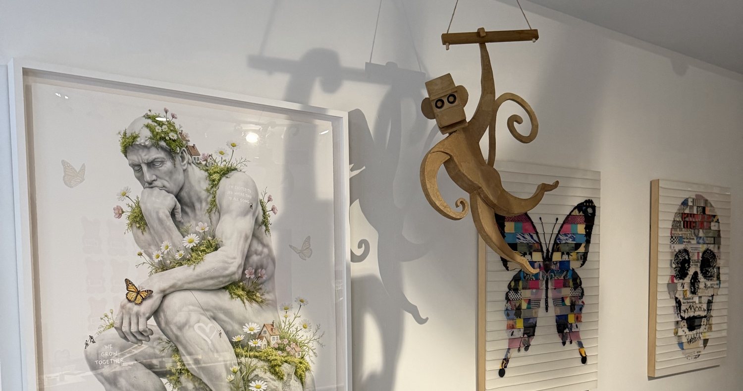 Installation view, 458 West Broadway