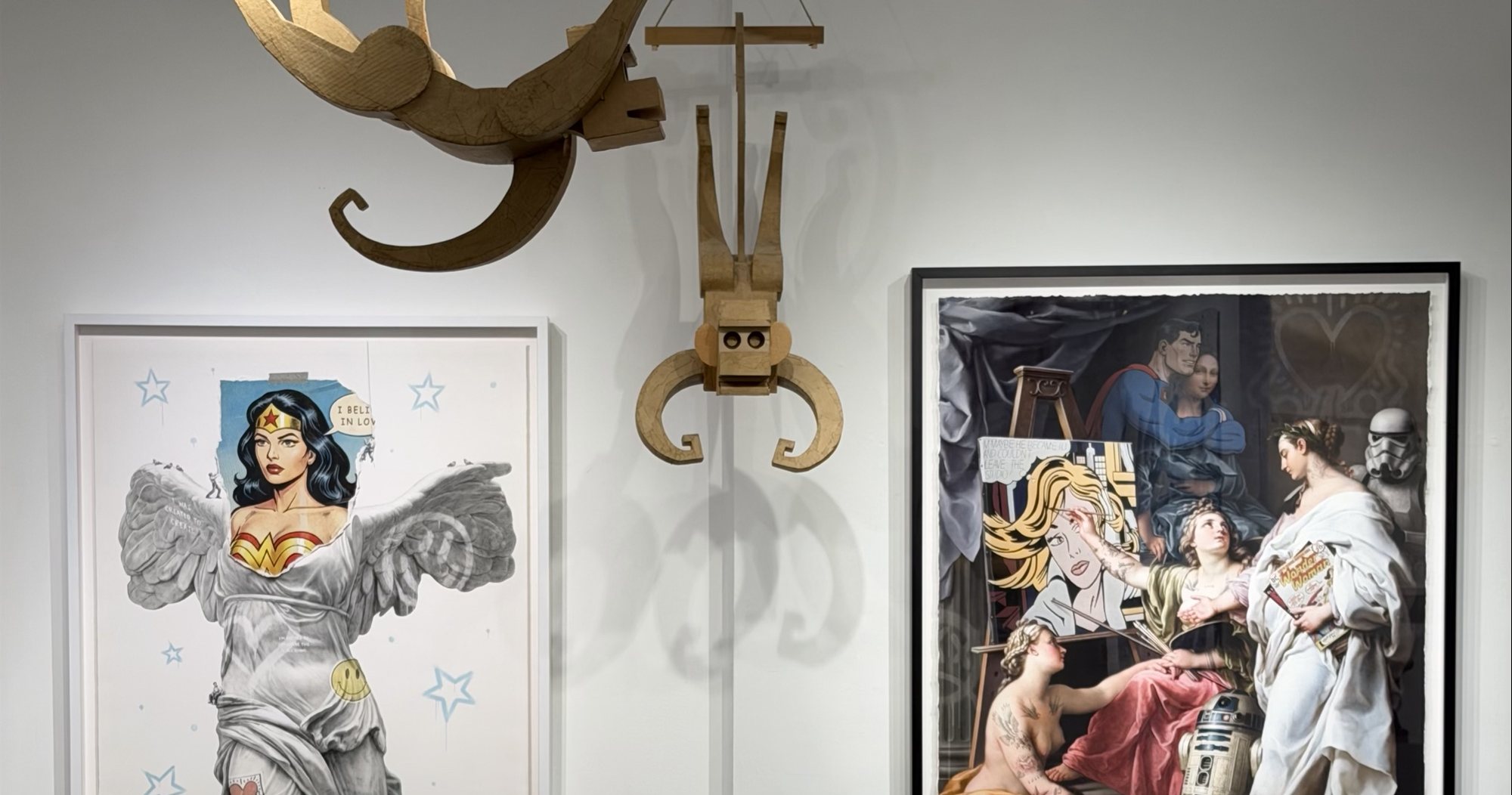 Installation view, 458 West Broadway