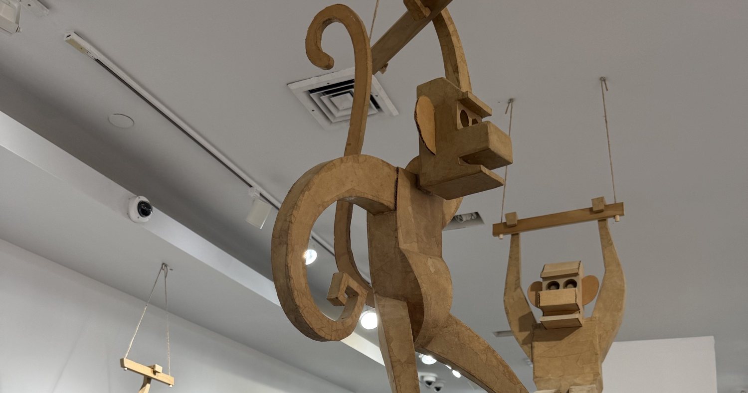 Installation view, 458 West Broadway
