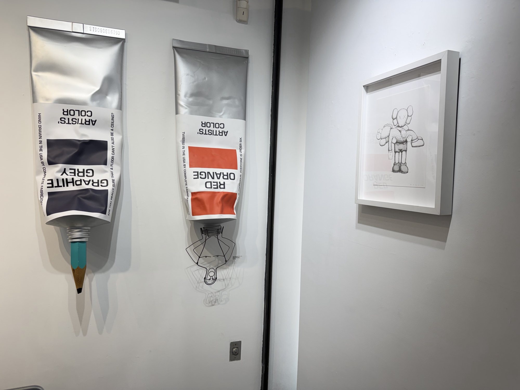 Installation view, 458 West Broadway