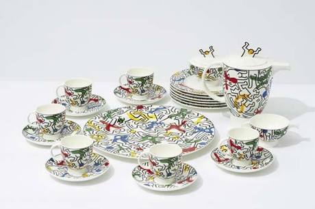 Keith Haring, Spirit of Art (Coffee Service Set)