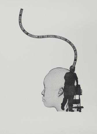 Jaume Plensa, The beginning of wisdom is to call things by their right names