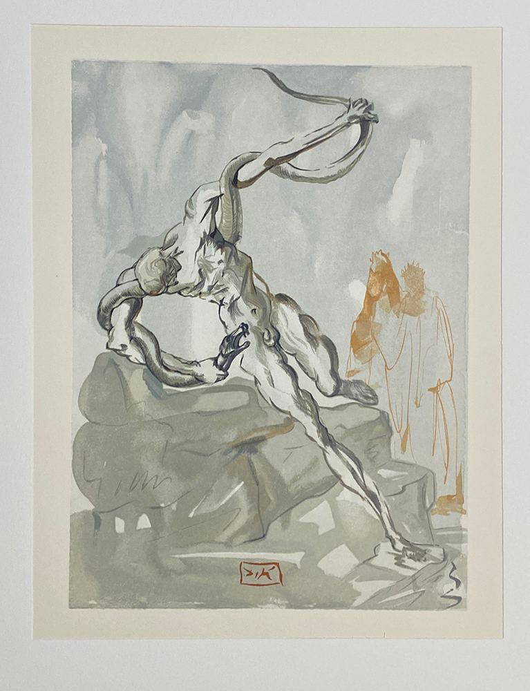 Salvador Dalí, Inferno Canto 25