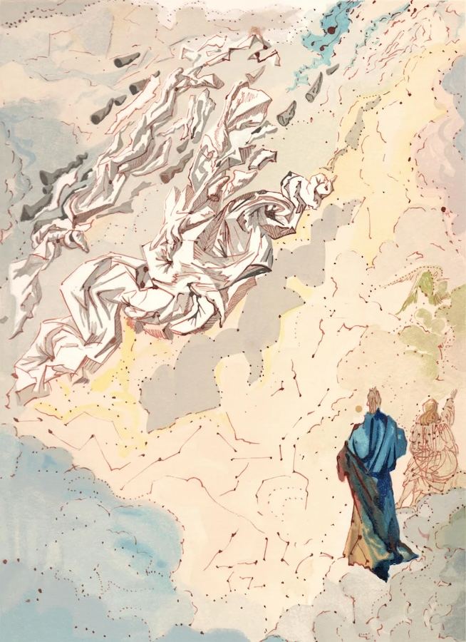 Salvador Dalí, Paradise Canto 20: The Sixth Heaven of Jupiter