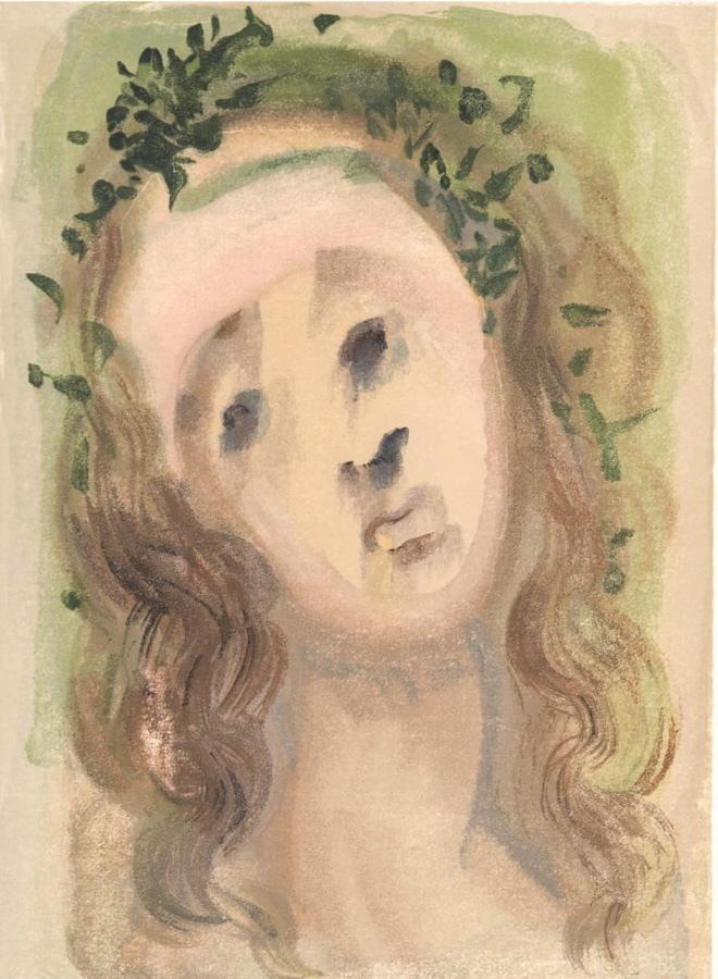 Salvador Dalí, Purgatory Canto 10: The Face of Virgil