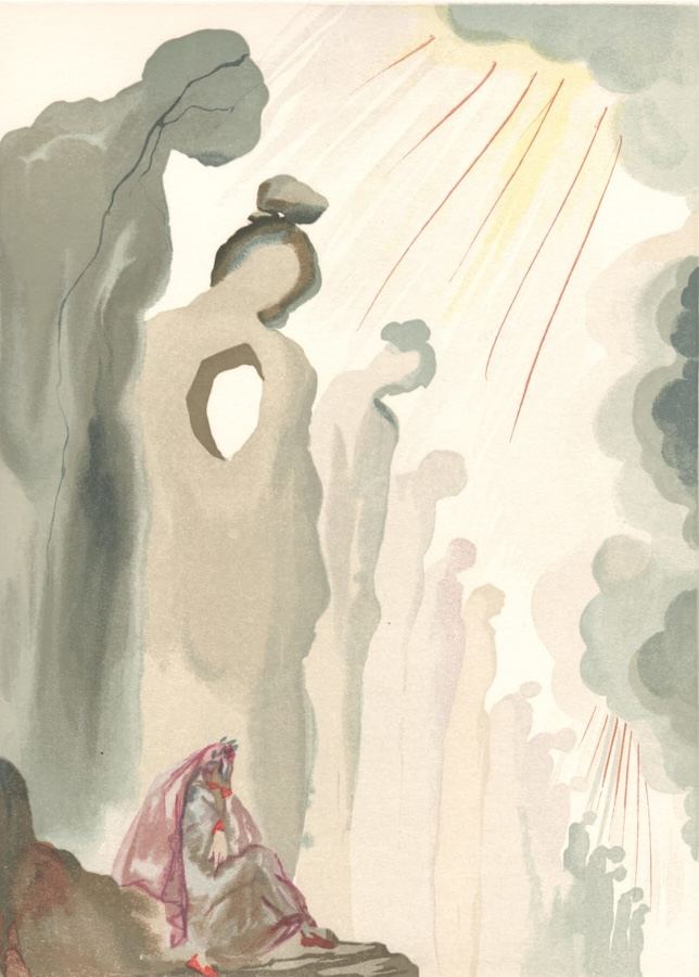 Salvador Dalí, Purgatory Canto 13: The Second Level