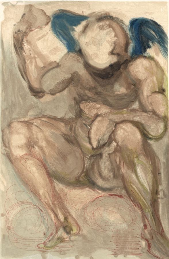 Salvador Dalí, Purgatory Canto 15: Angel of Mercy