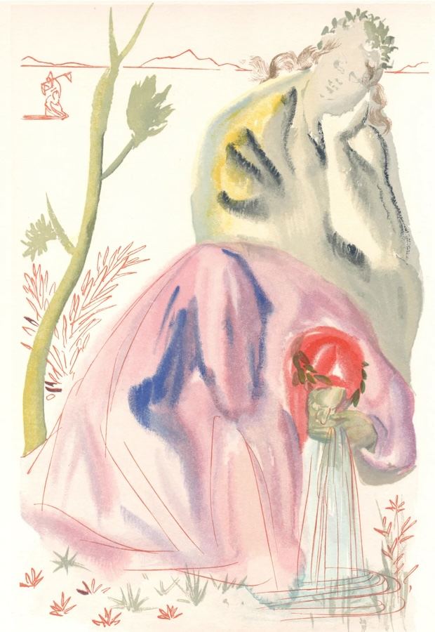 Salvador Dalí, Purgatory Canto 21: The Golden Age