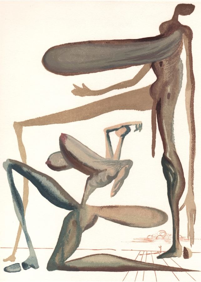 Salvador Dalí, Purgatory Canto 22: Prodigality