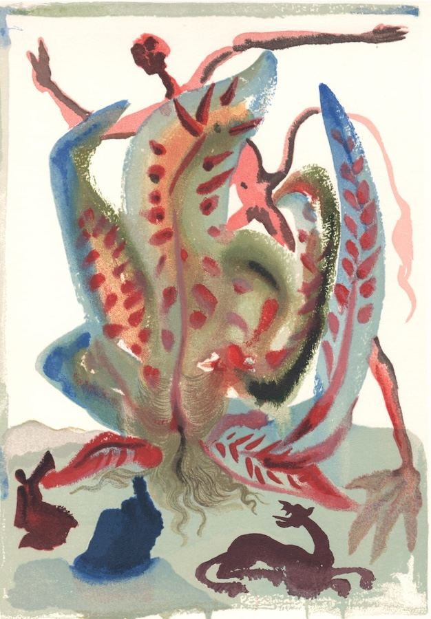 Salvador Dalí, Purgatory Canto 23: Greed