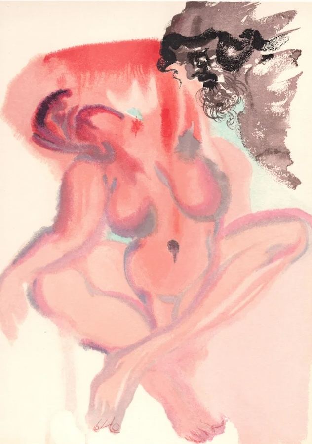 Salvador Dalí, Purgatory Canto 3: The Neglectful