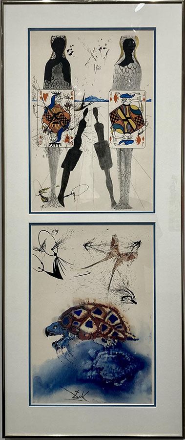 Salvador Dalí, The Queen’s Croquet Ground and The Mock Turtle’s Story