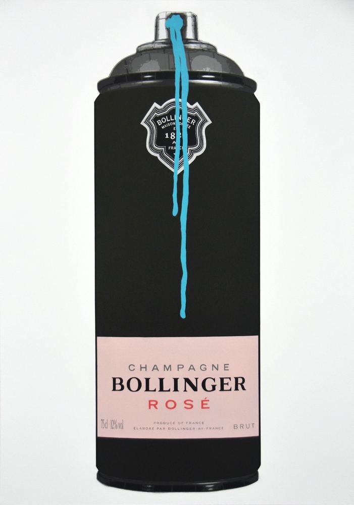 Campbell La Pun, Bollinger Rose (Cyan Drip)